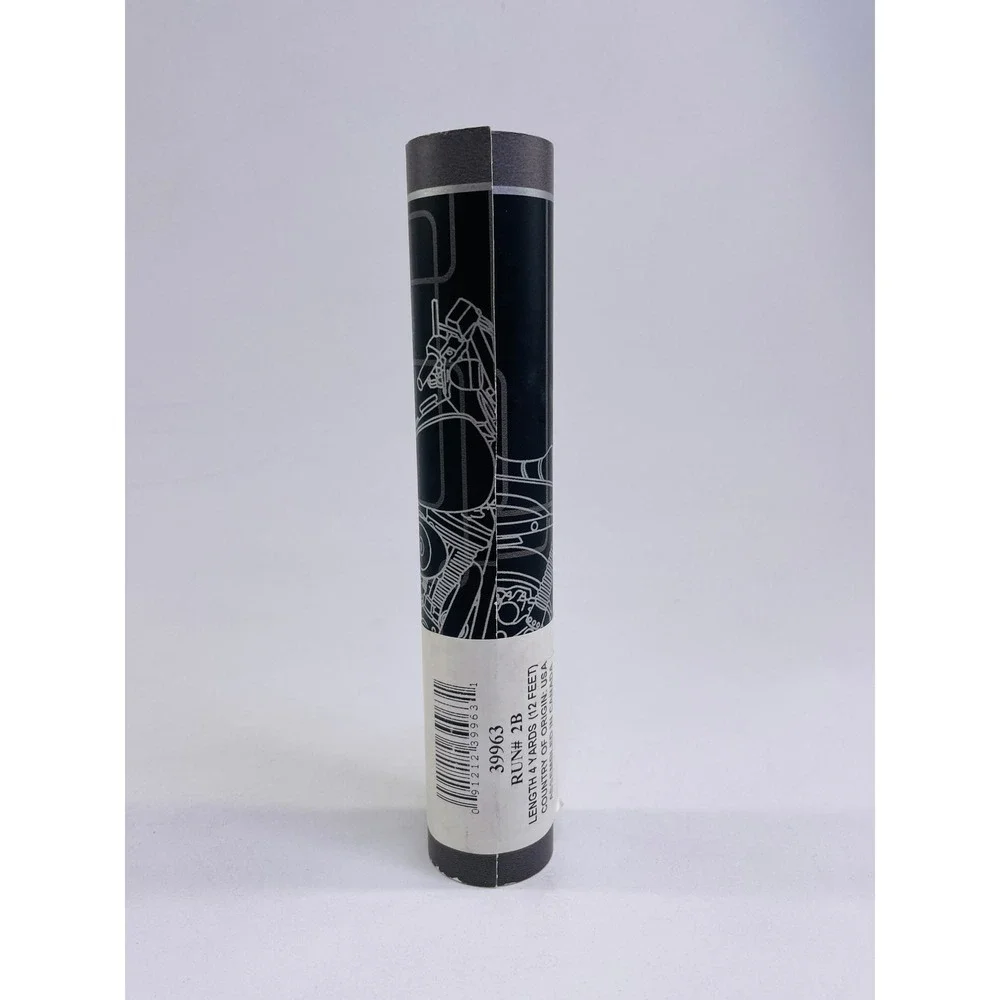Harley Davidson Motorcycle Engine Wallpaper Border Black Silver 12ft 39963 NEW